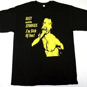Iggy And The Stooges Im Sick Of You Graphic Band T-Shirt Vintage Punk Rock T 84